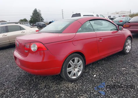 2008 Volkswagen Eos Turbo from USA, damaged, VIN WVWBA71F98V027746